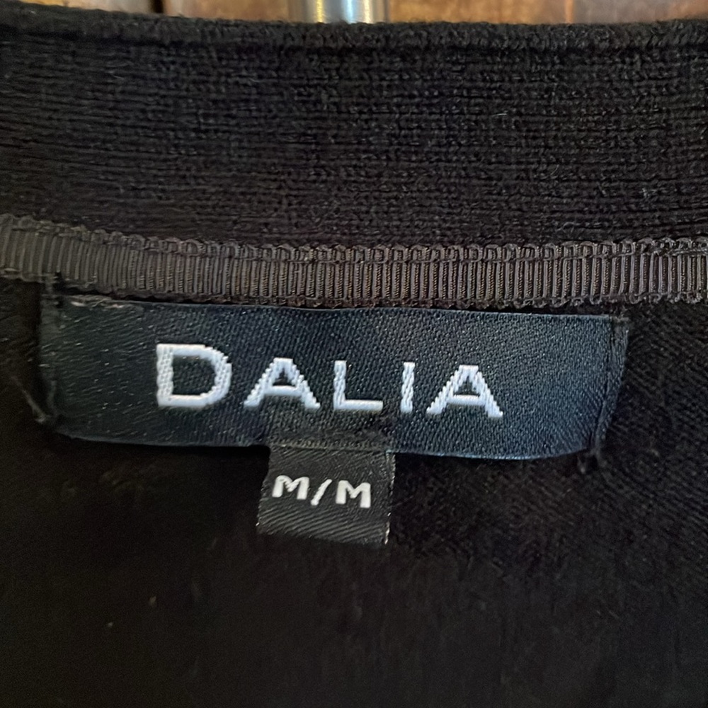 Dalia Women's Red and Black Cardigan Set - Picture 7 of 7